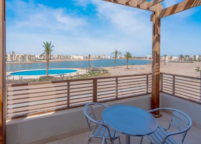 Sunny 1br Retreat Newest Project Shedwan El Gouna Lagoon & Pool *